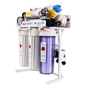خرید دستگاه تصفیه آب آکواپرمیوم با مخزن آنتی‌باکتریال و پمپ قدرتمند 125PSI